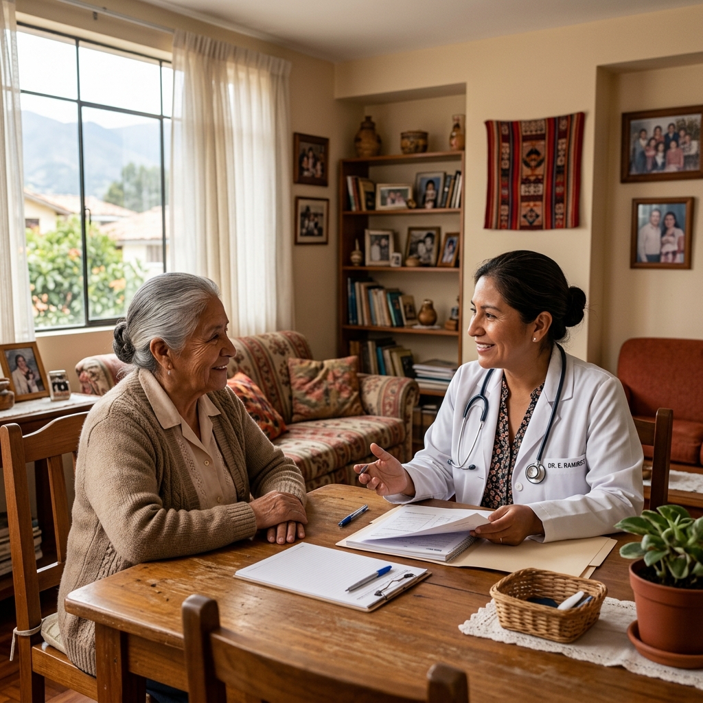 Consulta médica general en centro médico y a domicilio