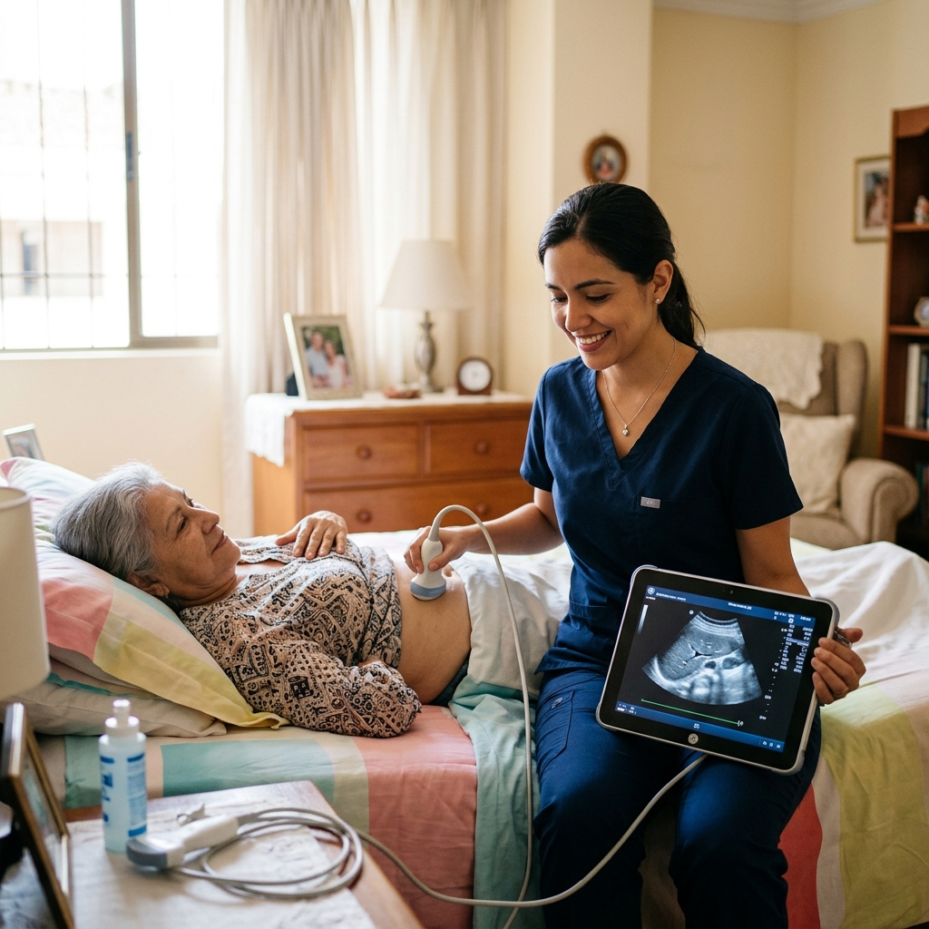 Estudios de ecografía especializada en clínica y a domicilio
